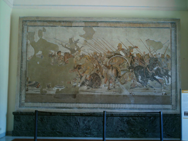 museo archeologico Battaglia di Alessandro Magno